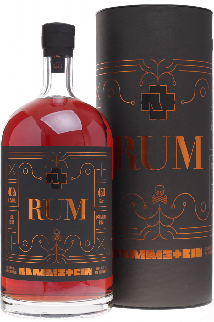 RAMMSTEIN RUM 40% 4,5 l (čistá fľaša)