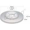 Brzdový kotúč TOPRAN - Hans Pries GmbH 115 930