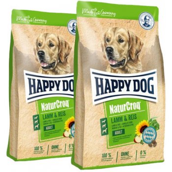 Happy Dog NaturCroq Lamb & Rice 2 x 15 kg