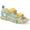 Barefoot detské sandále Affenzahn – Vegan Airy Rhino svetlozelené