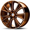RH RIMS Rh Rims Naj Ii 10x22 5x120 ET40 Color Polished - Orange 74.1