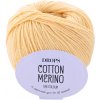 Pletacia vlna Drops COTTON MERINO UNI COLOUR 17 svetlá žltá