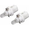 Compass Žiarovka 1 LED 12 V B8,5d, biela, 2 ks 33761