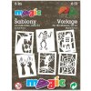 Magic papírové šablony na malování HOROR