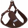 Nobby SÍŤOVÝ REFLEXNÍ POSTROJ NOBBY XXS HNĚDÝ 28-33cm