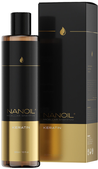 Nanoil micelárny šampón s keratínom micelárny šampón s keratínom 300 ml