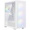 BitFenix skříň Flow FRGB/ ATX / 4x120mm FRGB fan / 2xUSB 3.0 / tvrzené sklo / bílá (BFC-FLO-300-WWGSW-4F)