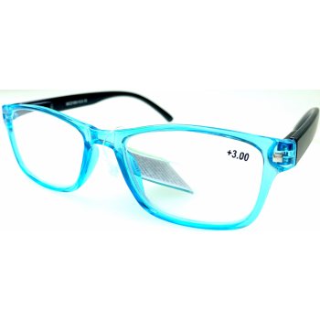 Berkeley Čítacie dioptrické okuliare plast priehľadné modré čierne stranice  MC2166 od 5,56 € - Heureka.sk