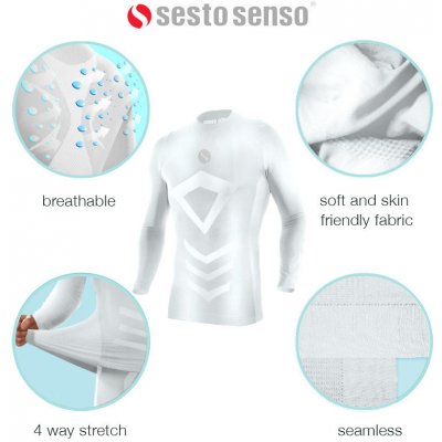 Sesto Senso Thermo Longsleeve Top CL40 white