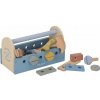 Little Dutch Box s náradím drevený Blue