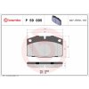 Sada brzdových platničiek kotúčovej brzdy BREMBO P 59 005