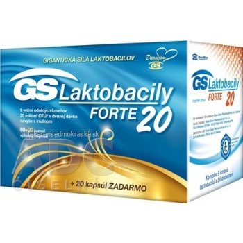 GS Laktobacily Forte 21 80 kapsúl od 18,92 € - Heureka.sk