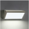 Brilagi | Brilagi-LED Vonkajšie nástenné sviet. so senzorom TRIANGLE LED/20W/230V šedá IP65 | BG1706