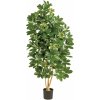 Umelý strom Šeflera prírodné kmene deluxe, 140cm