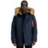 Alpha Industries zimná bunda Explorer rep blue Farba: modrá, Veľkosť: XL