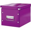 LEITZ Štvorcová škatuľa A5 (M) Click & Store purpurová