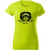 T-ričko Shih-Tzu, dámske tričko s vlastným textom Farba trička: Trávová zelená, Farba potlače: Čierna, Veľkosť: XXL
