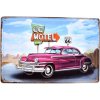 Ceduľa Motel car Plechová tabuľa