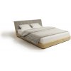 DAPONTI Čalúnená manželská posteľ z masívu SOLID Farba: Inari 22, Rozmer postele: 180x200, Materiál: Dub natural