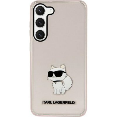Púzdro Karl Lagerfeld iPhone 12 / 12 Pro HC IML NFT Choupette ružové