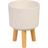 Kvetináč Strend pro, farba White Weath Finish, 20x20x26 cm
