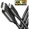AXAGON RVC-HI2MC, USB-C -> HDMI 2.0a redukce / kabel 1.8m, 4K/60Hz HDR10