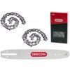 Oregon Combo set vodiaca lišta 30 cm + 2 x pílová reťaz pre motorové píly Husqvarna 136 140 141 236 Partner 350 351 Dolmar 100 101 102 Oleomac 931 940 Jonsered 2035 CS2138 CS2234