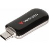 Verbatim USB flash disk Plectra 128GB, černý, USB C, 30225