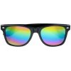 Sunmania Dúhové zrkadlové okuliare Wayfarer 358192358