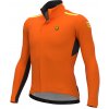 ALÉ Cycling Clothing ALÉ KLIMATIK K-Tornado 2.0, Fluo orange Veľkosť: L Pánska zateplená vodoodpudivá bunda s membránou