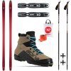 Backcountry set ROSSIGNOL BC 80 Positrack so stúpacími pásmi + viazanie + topánky Alpina Tourer + palice