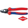 Knipex nožnice na káble s multi-komponentnými rukoväťami 165 mm 9512165
