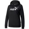 Puma dámská mikina ESS+ METALLIC LOGO HOODIE 849096-51 BLACK