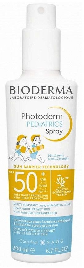 Bioderma Photoderm Pediatrics sprej SPF 50+ 200 ml