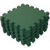Baby Dan hracia podložka puzzle Dark Green 90x90 cm