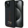Pevný kryt Red Bull RBHMP14S24CFGSMK iPhone 14 6.1 černý/černý Carbon Fiber Power Bar MagSafe