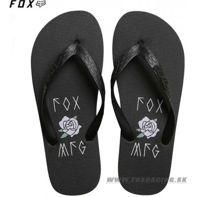 Fox dámske žabky Rosey Flip flop, čierna, L