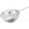 Panvica MagicHome Chloe, 28 cm, 4 lit.,so sklenenou pokrievkou, nerez