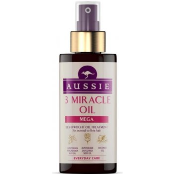 Aussie Repair Miracle olejová starostlivosť pre poškodené vlasy (Australian Macadamia Nut Oil, Australian Jojoba Seed Oil, Avocado Oil) 100 ml