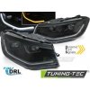 Tuning-tec LED SVETLOMETY TUBE LIGHT BLACK DRL SEQ pasuje na VW CADDY 20-