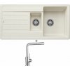 Blanco LEGRA 6 S biela soft 527088 + Blanco MILA chróm 519414