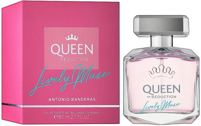 Antonio Banderas Queen of Seduction Lively Muse toaletná voda dámska 80 ml