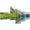 Horské pleso - obrazy (Obraz 150x85cm)