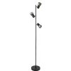 RABALUX 74279 Hatice stojacia lampa D80mm 3xE14 čierna, dymová