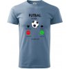 Futbal volá - Klasické pánske tričko vyššej gramáže - XS ( Denim )