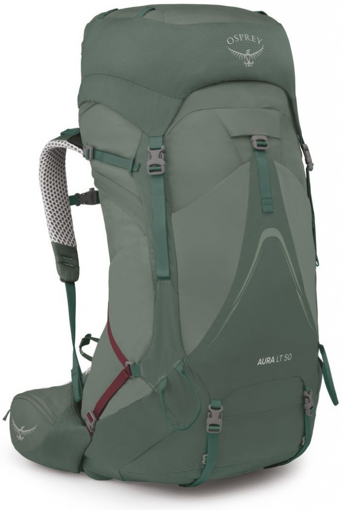 Osprey AURA AG LT 50l koserét/darjeeling spring gren