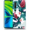 Picasee silikónový čierny obal pre Xiaomi Mi Note 10 (Pro) - Rhododendron