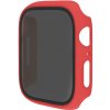 AppleKing púzdro s tvrdeným Anti-Spy sklom pre Apple Watch 41mm - červené - možnosť vrátiť tovar ZADARMO do 30tich dní