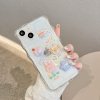 Puzdro iPhone 11 detský motív s náramkom priesvitné