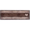 Astra Vstupná čistiaca rohož Pure & Soft, drevo srdca, 50 x 150 cm